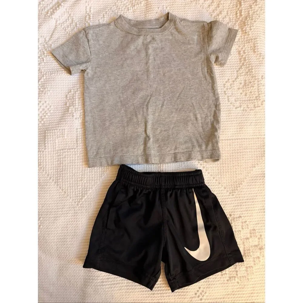Nike‎ Dri-Fit Shorts + Gap Tee Bundle 2T/1-2Y